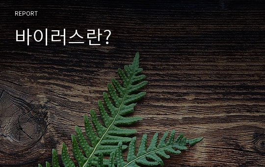 바이러스란?