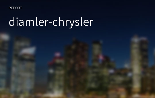 diamler-chrysler