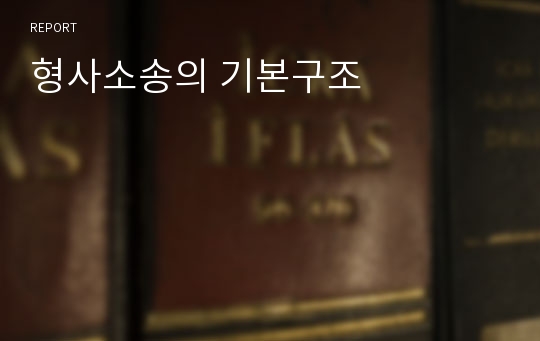 형사소송의 기본구조