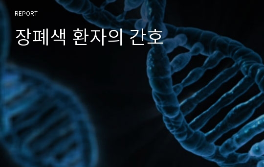 장폐색 환자의 간호