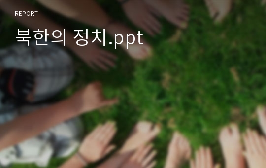 북한의 정치.ppt