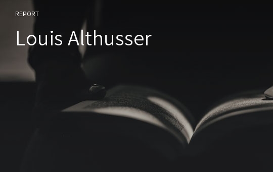 Louis Althusser