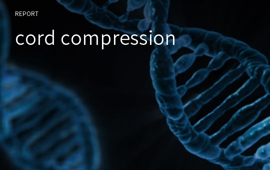 cord compression