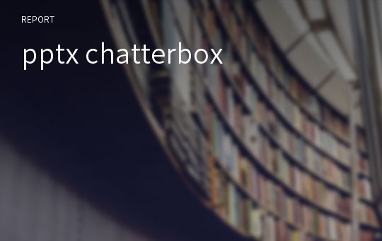 pptx chatterbox