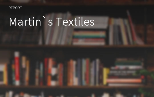 Martin`s Textiles