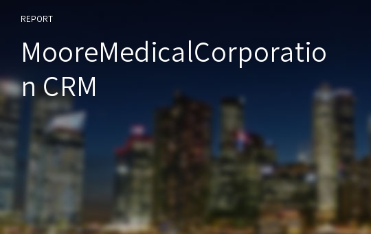 MooreMedicalCorporation CRM