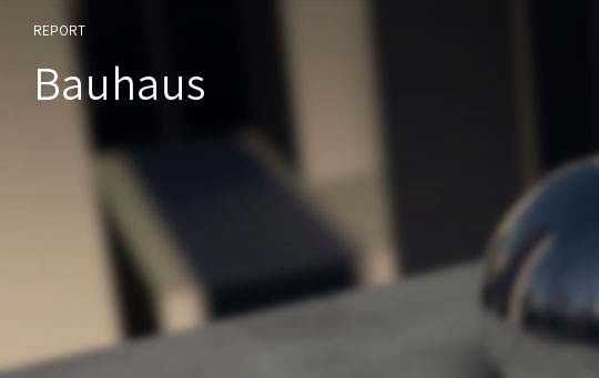 Bauhaus