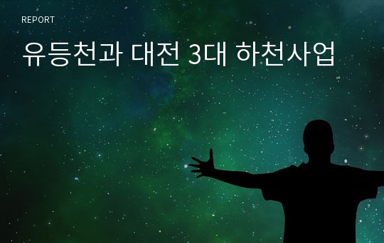 유등천과 대전 3대 하천사업