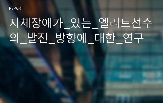 지체장애가_있는_엘리트선수의_발전_방향에_대한_연구