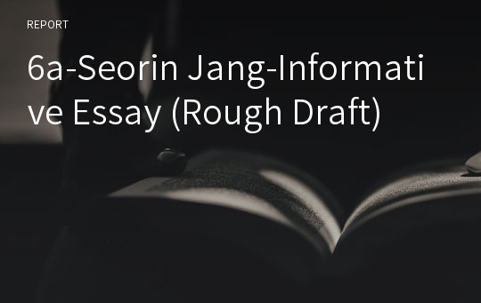 6a-Seorin Jang-Informative Essay (Rough Draft)