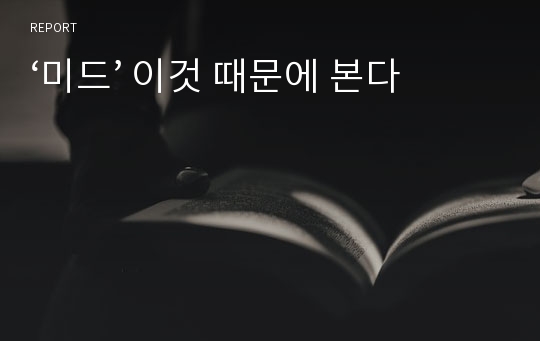 ‘미드’ 이것 때문에 본다