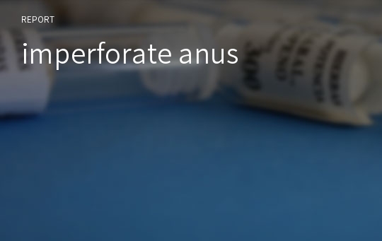 imperforate anus