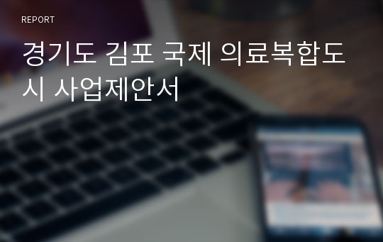 경기도 김포 국제 의료복합도시 사업제안서