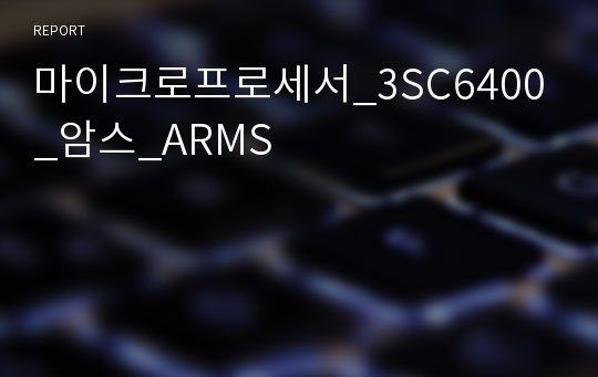 마이크로프로세서_3SC6400_암스_ARMS
