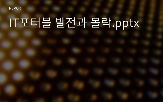 IT포터블 발전과 몰락.pptx