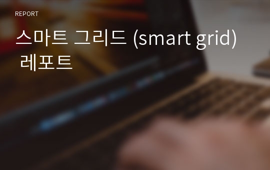 스마트 그리드 (smart grid) 레포트