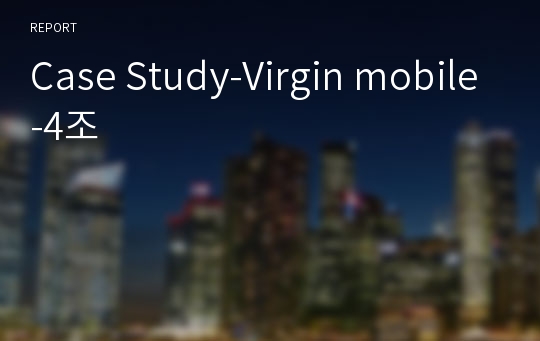 Case Study-Virgin mobile-4조