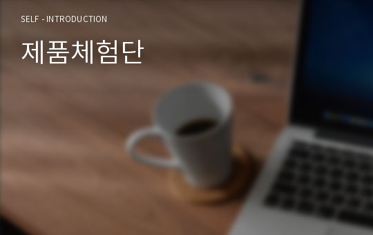 제품체험단