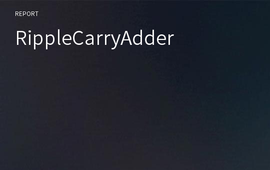 RippleCarryAdder