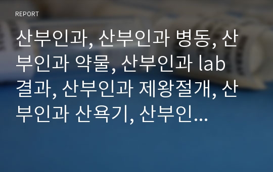 산부인과, 산부인과 병동, 산부인과 약물, 산부인과 lab 결과, 산부인과 제왕절개, 산부인과 산욕기, 산부인과 case, 산부인과 실습, 여성건강 간호학, 여성건강 case, 여성건강 A+