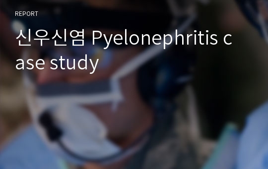 신우신염 Pyelonephritis case study