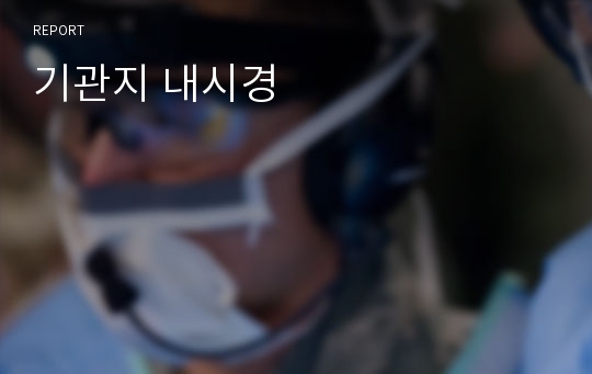 기관지 내시경