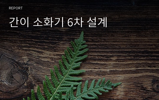 간이 소화기 6차 설계