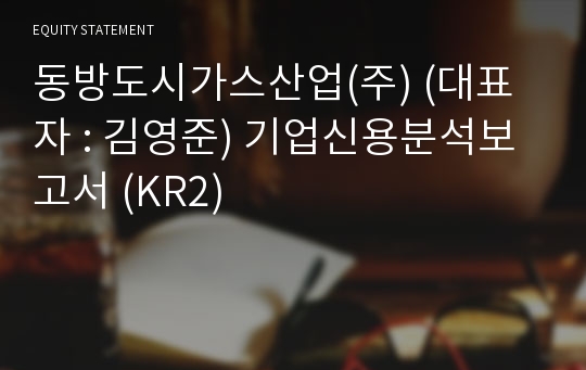 동방도시가스산업(주) 기업신용분석보고서 (KR2)