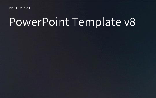 PowerPoint Template v8