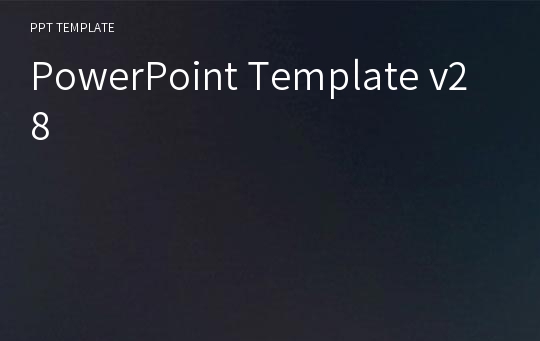 PowerPoint Template v28