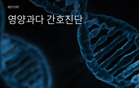 영양과다 간호진단