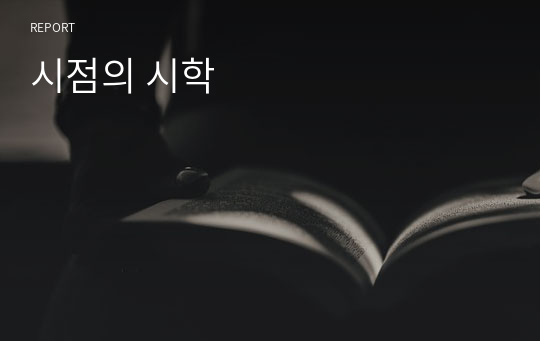 시점의 시학