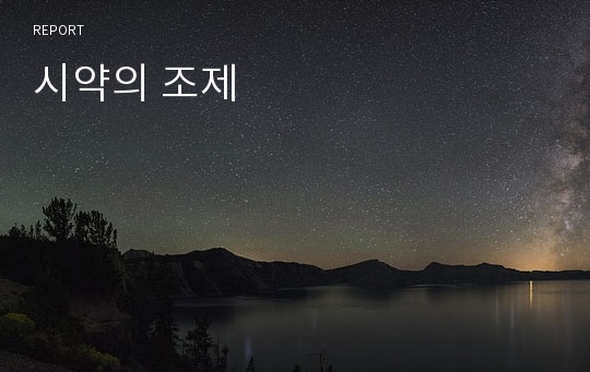 시약의 조제