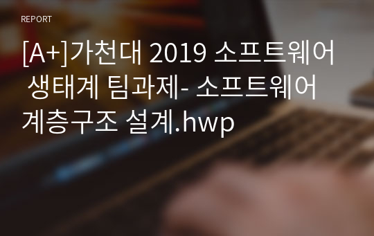 [A+]가천대 2019 소프트웨어 생태계 팀과제- 소프트웨어 계층구조 설계.hwp
