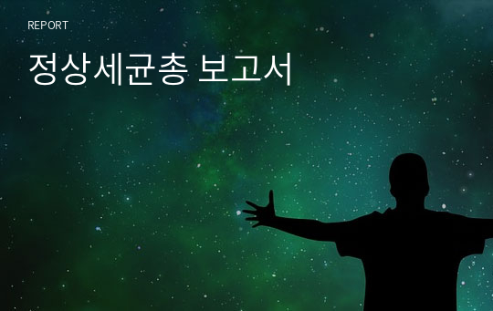 정상세균총 보고서