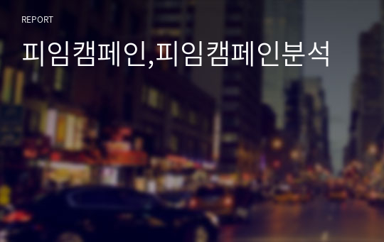 피임캠페인,피임캠페인분석