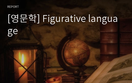 [영문학] Figurative language