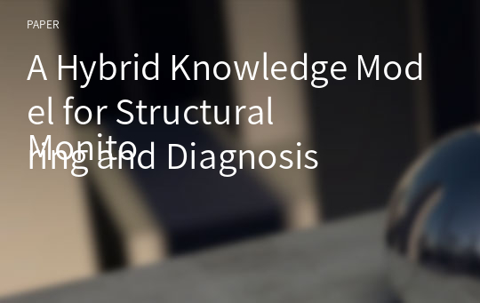 A Hybrid Knowledge Model for Structural
Monitoring and Diagnosis