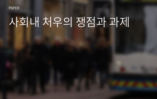 사회내 처우의 쟁점과 과제