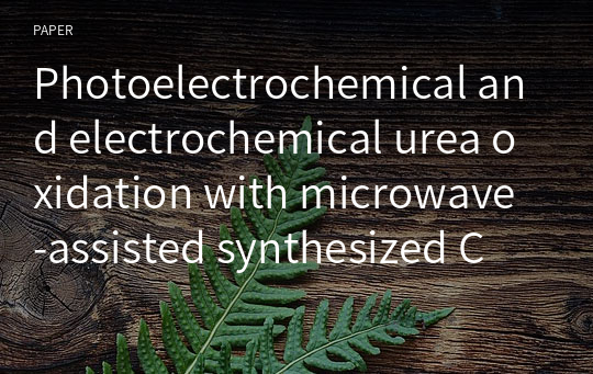 Photoelectrochemical and electrochemical urea oxidation with microwave‑assisted synthesized Co‑Fe2O3@NiO core–shell nanocomposites