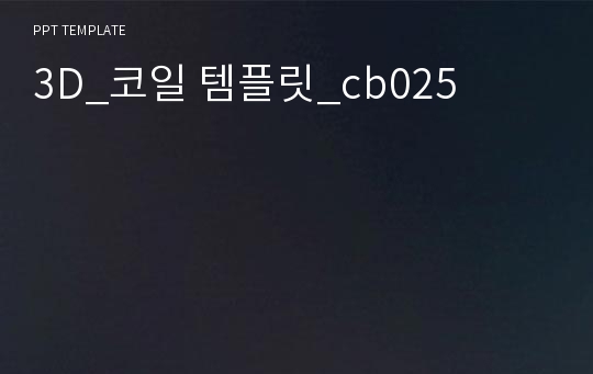 3D_코일 템플릿_cb025