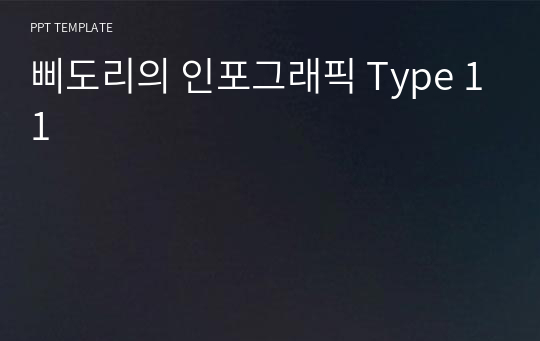 삐도리의 인포그래픽 Type 11