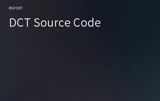 DCT Source Code