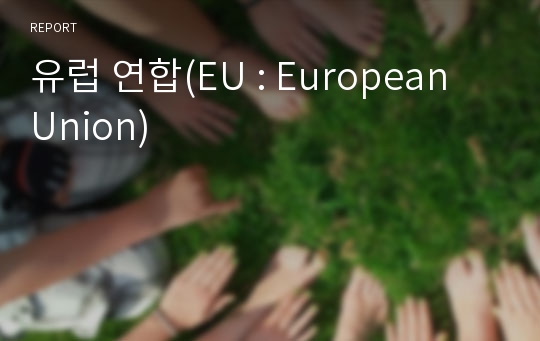 유럽 연합(EU : European Union)