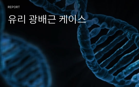 유리 광배근 케이스