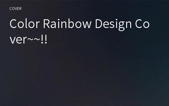 Color Rainbow Design Cover~~!!