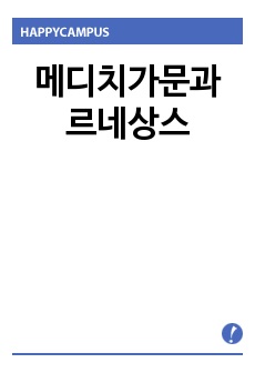 메디치가문과 르네상스