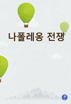 나폴레옹 전쟁에 대하여