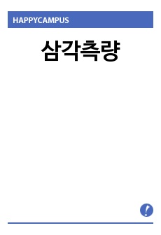 삼각측량