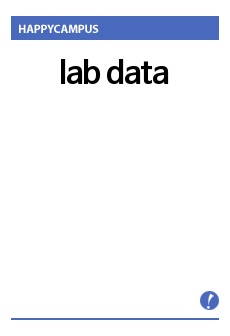 lab data